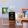 琉璃奖杯定制 高档纪念品定做优秀员工奖品制作刻字水晶内雕订制 商品缩略图2