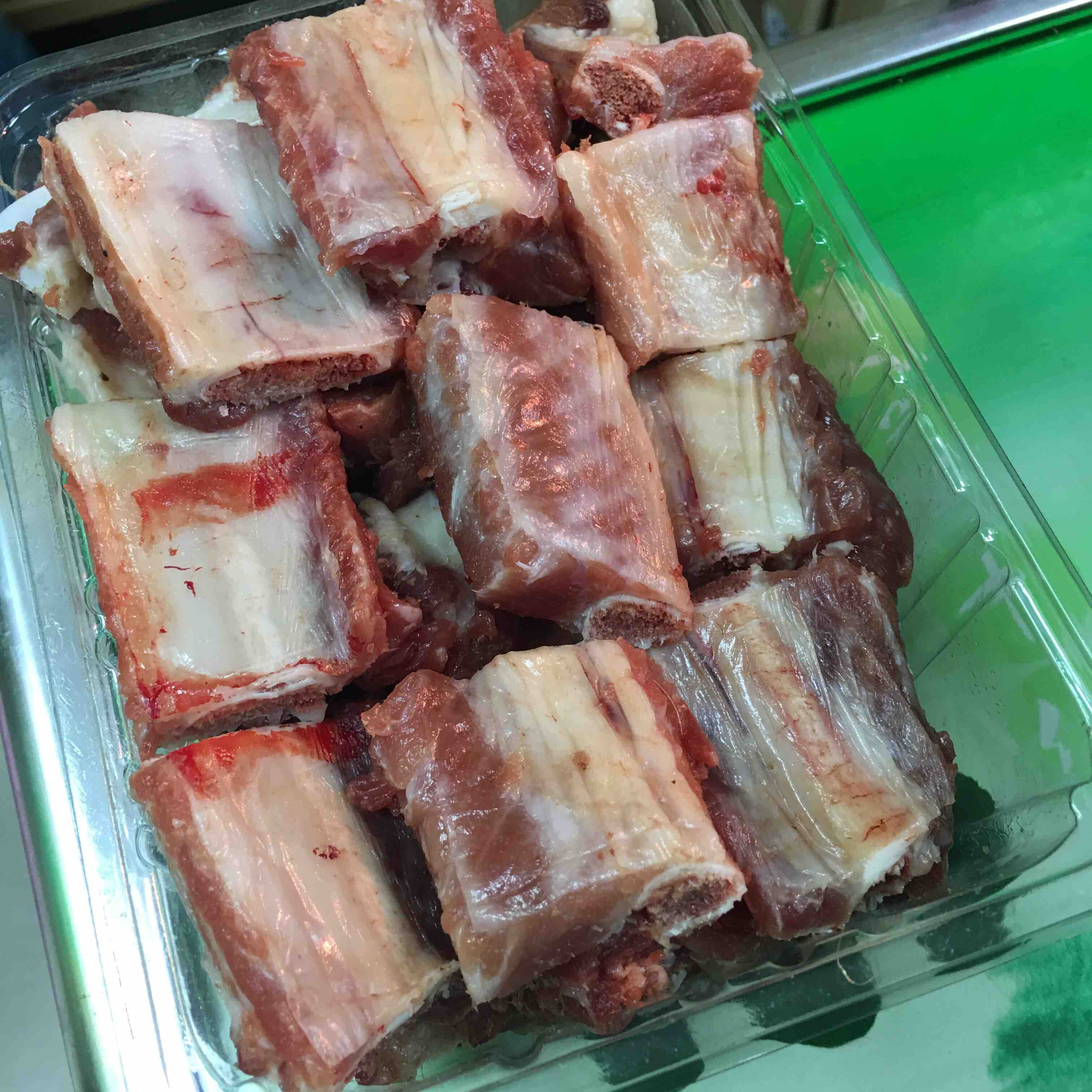 【黑猪任意3斤起购】厦门同城配送|有机森林黑猪 排骨 1根/约150~300g