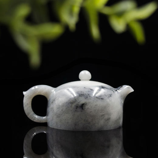 和田玉（青花）玉壶--贵妃壶（宋鸣放6606）229.74G 商品图5