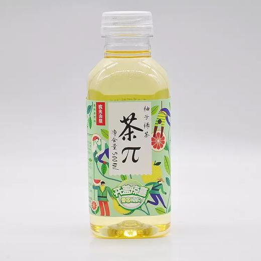 茶π 果味饮料 柚子绿茶味 500ml/瓶 饮料 商品图1