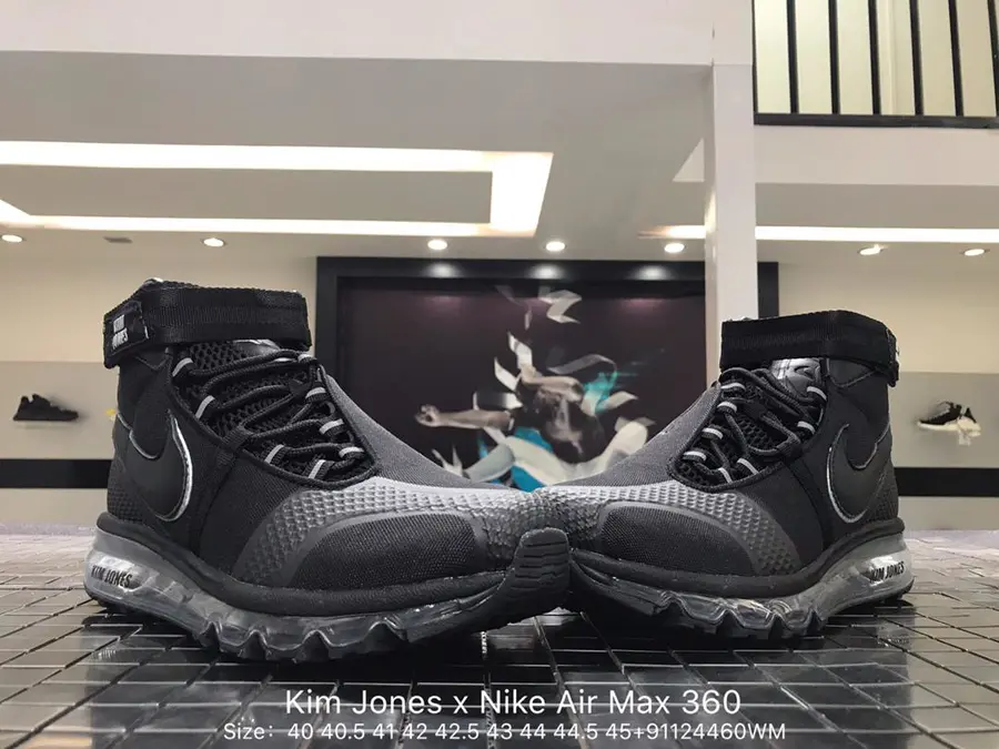 耐克kim Jones X Nike Air Max 360经典元素休闲运动跑鞋ao2313 001