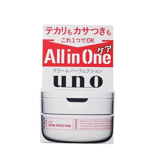 【xiaoy推荐】资生堂UNO吾诺男士保湿面霜清爽控油补水五合一护肤乳液霜90g 商品图4