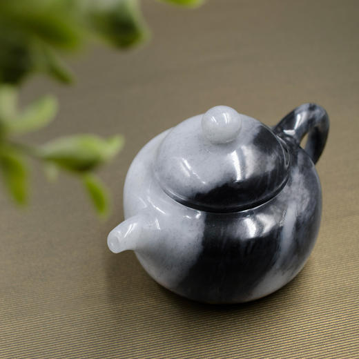 和田玉（青花）玉壶--宫廷壶（宋鸣放）388.07G 商品图5