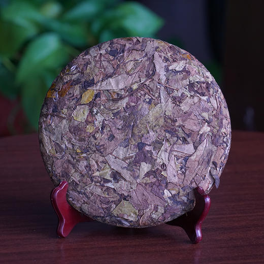 福鼎白茶2018年寿眉饼（红初见）300克 商品图2