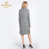 乔万尼冬季宽松大码欧货高领针织羊毛打底连衣裙女中长款EB4M003 商品缩略图3