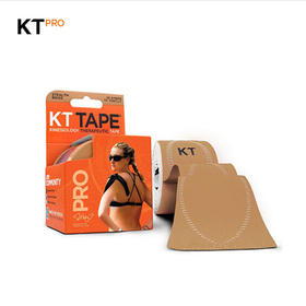 美国KTTAPEKT tape专业肌肉贴肌内效贴布 运动贴运动绷带胶带 防水款PRO 预切20片肤色跑马拉松比赛越野跑步耐力跑训练慢跑健身徒步运动