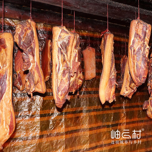 【农家散养土猪肉后腿五花，库存少】岫云村丨农家腊肉 商品图1