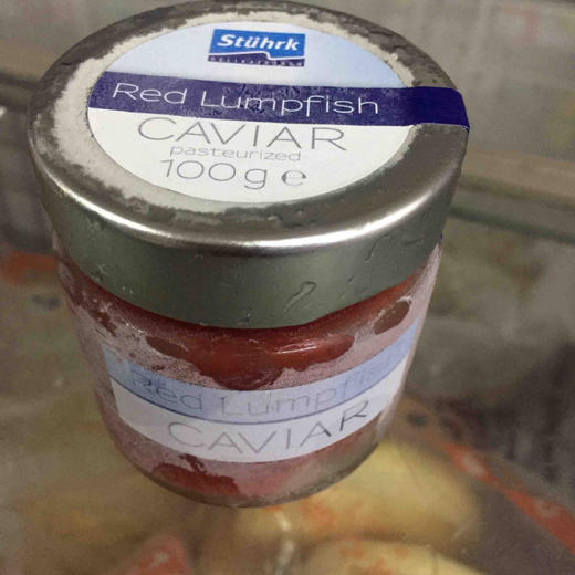 进口道琦鱼子酱德国进口 黑/红鱼子酱 黑鱼籽酱 100g 寿司面包三文鱼伴侣 商品图3