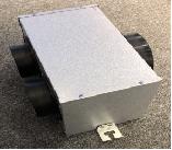 一分二静压分配器金属配PE接头无风阀 大头φ160，小头φ110  1个/箱 商品代码82500 商品图0