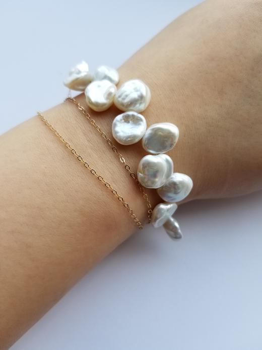 三生石·14k包金巴洛克珍珠项链 商品图5