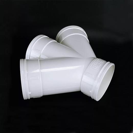 中财风管斜四通-异径 DN110×75(支) 16只/箱 商品代码82337 商品图1