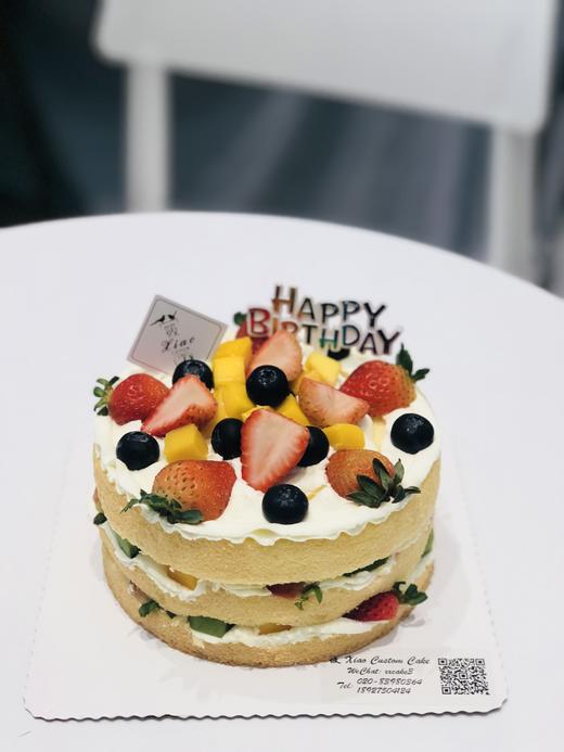 【裸蛋糕】生日蛋糕 水果奶油蛋糕 广州同城