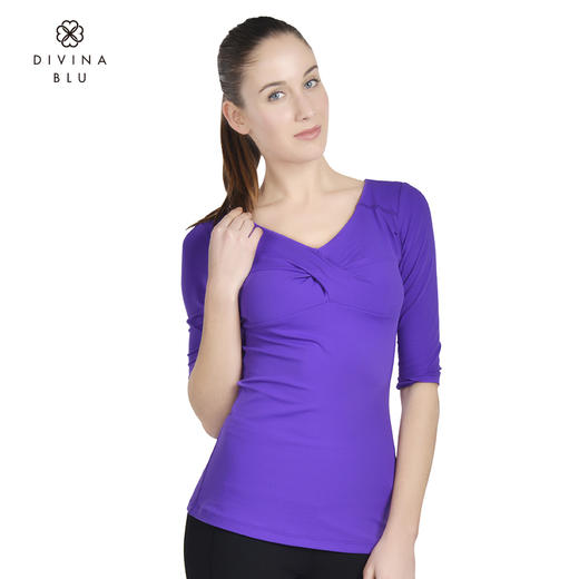 迪唯纳瑜伽中袖【罗马T恤20】（售后说明：收货15天内支持调换货） 商品图1