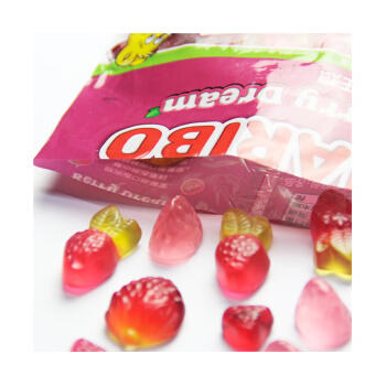 哈瑞宝综合莓果味橡皮糖100g袋双12