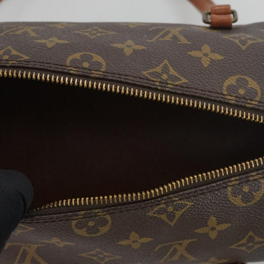 lv老花圆筒手提包