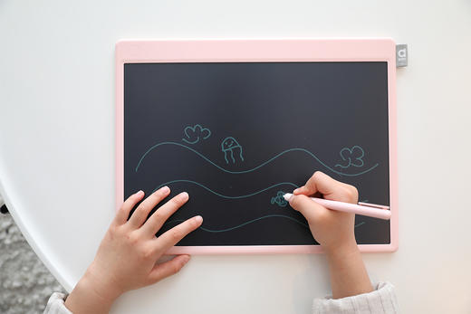 机器岛 智能小黑板液晶画板 13.5英寸儿童玩具 非磁性涂鸦绘画小黑板宝宝益智写字板 早教玩具手写板 商品图0