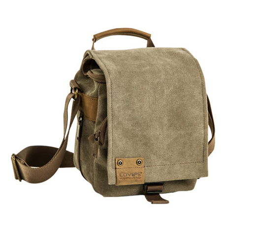 狼族优选 | 经典帆布都市休闲系列单肩摄影包