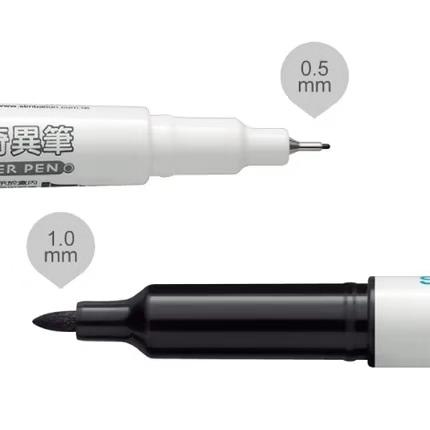 雄狮双头油性奇异笔 红 蓝 黑色 商品图2