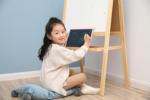 机器岛 智能小黑板液晶画板 13.5英寸儿童玩具 非磁性涂鸦绘画小黑板宝宝益智写字板 早教玩具手写板 商品图3