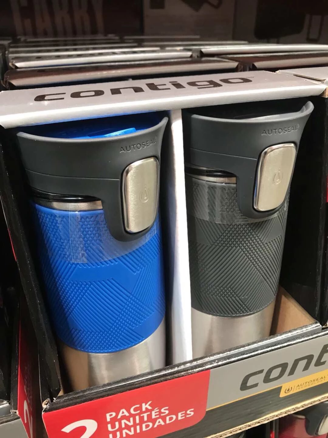 contigo康迪克不锈钢保温保冷杯子每组473ml2只装