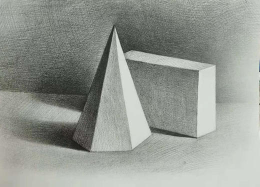 美术课堂系列丛书结构与明暗对照基础训练临本组合石膏几何体写生教程