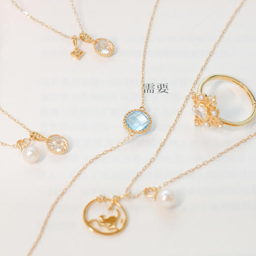 初雪心愿系18K金项链戒指手链陪伴守护你 商品图0