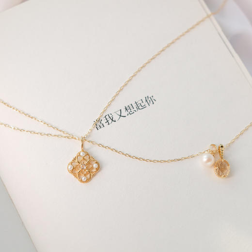 初雪心愿系18K金项链戒指手链陪伴守护你 商品图2