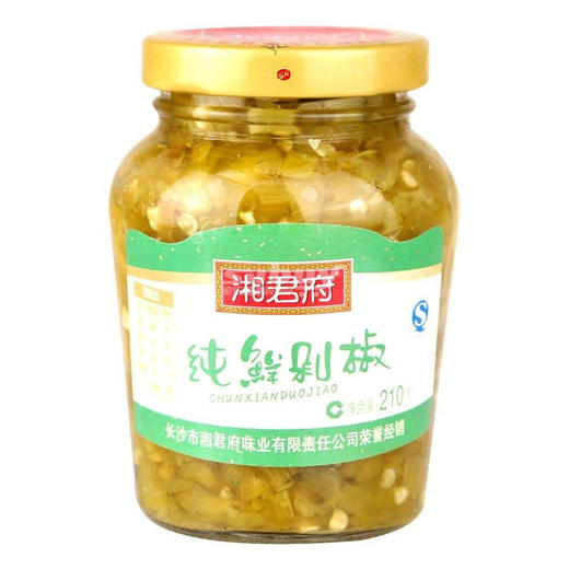 1瓶210g  湘君府青剁椒 商品图0