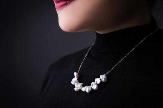 三生石·14k包金巴洛克珍珠项链 商品图8