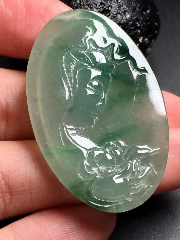 d12736翡翠花开见佛