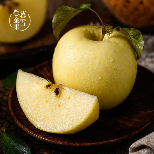 精选 | 烟台黄金奶油富士苹果 自然成熟后香甜多汁 皮薄如纸  口感脆甜 4.8-5斤装 商品图3