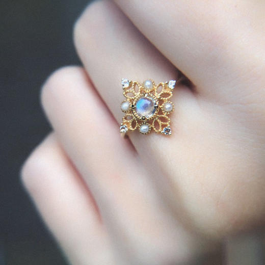 初雪心愿系18K金项链戒指手链陪伴守护你 商品图3