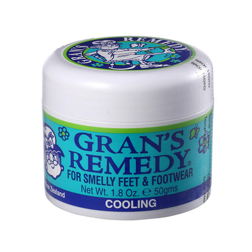 新西兰进口gransremedy老奶奶臭脚粉薄荷味50g