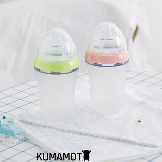 熊本士150ml宝宝儿童婴儿硅胶奶瓶