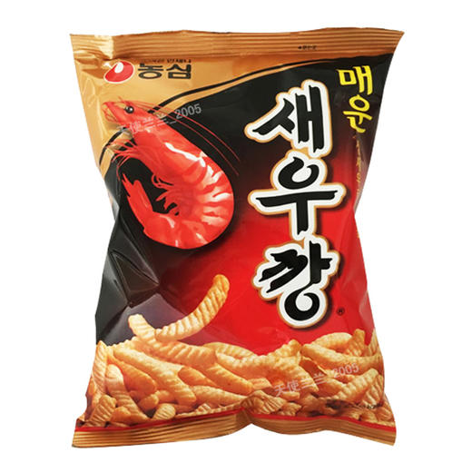 韩国辣虾条90g袋