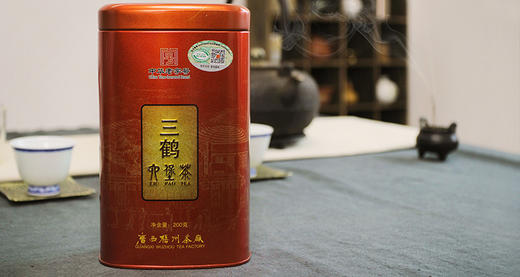 三鹤六堡茶 红罐 商品图0