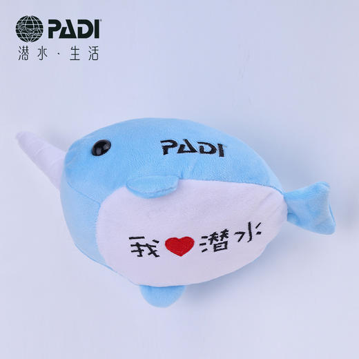 PADI Gear官方正品 超萌独角鲸精品公仔系列 毛绒玩具 商品图2