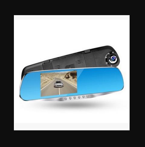 【行车记录仪】。新款高清双镜头行车记录仪1080P后视镜记录仪4.3寸车载广角 商品图0