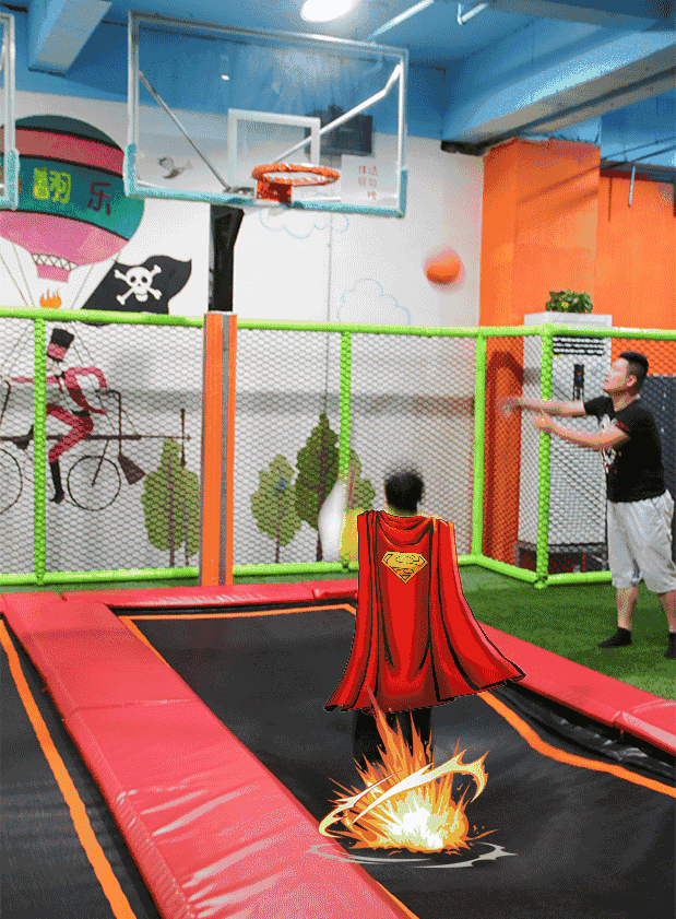 【即买即用】39元抢购120元爱跃网红蹦床畅玩票(全场通玩不限时,抢完