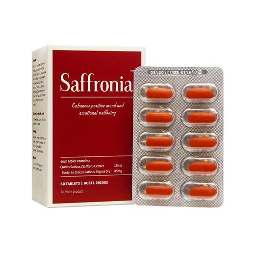 〖香港直邮〗澳洲Unichi Saffronia藏红花精华素颜丸胶囊 60粒/盒 商品图0