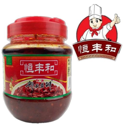 500g一瓶 恒丰和郫县豆瓣酱 商品图0