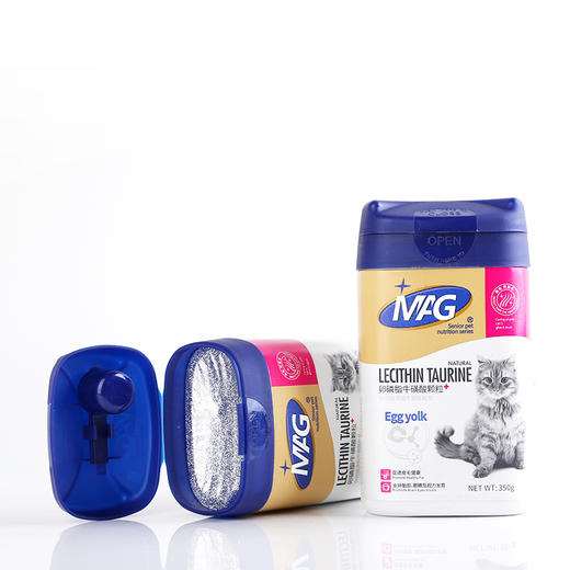 【MAG卵磷脂牛磺酸颗粒猫用350g罐装】宠物猫咪浓密毛发防脱毛掉毛打结明亮眼睛 商品图4