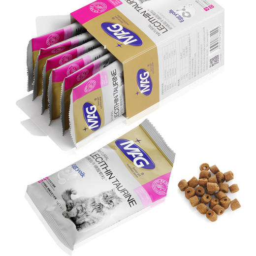 【MAG卵磷脂牛磺酸颗粒猫用20g*6袋】宠物猫咪增强视力 提高免疫力支持繁育心肌功能发育 商品图2
