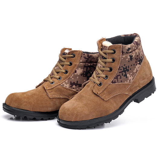 3515强人经典大头棉鞋 保暖羊毛男靴工装鞋户外劳保鞋DTC-09 商品图5