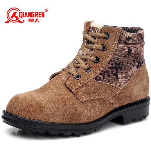 3515强人经典大头棉鞋 保暖羊毛男靴工装鞋户外劳保鞋DTC-09 商品图2