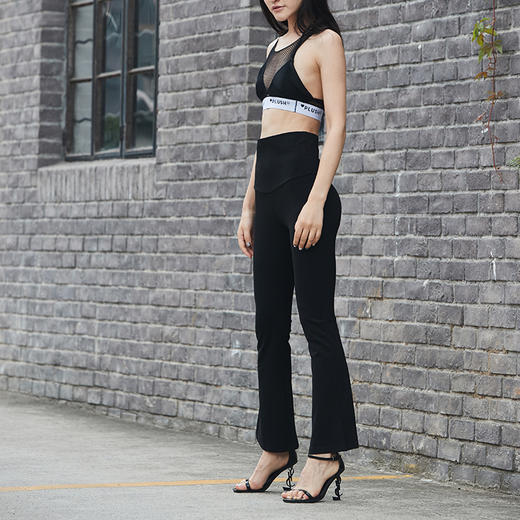 PLUSH | 高腰超弹喇叭裤 商品图0