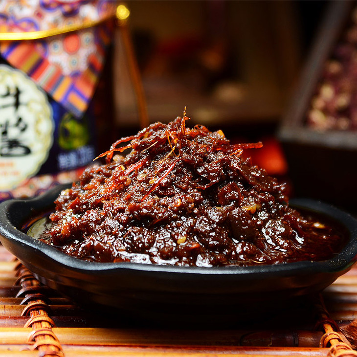 川来蜀往牦牛肉酱230g四川特产商城