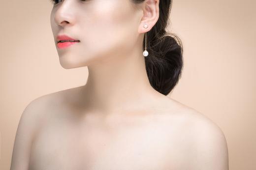 三生石•“缘”珍珠两用耳饰 商品图5