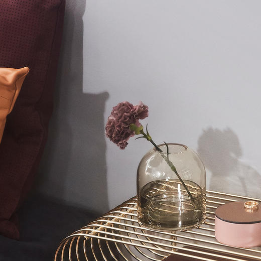 丹麦AYTM 香薰灯罩花瓶摆件 客厅插花玻璃透明蜡烛北欧ins欧式 商品图3
