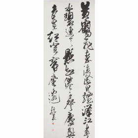 胡抗美     书法     黄鹤飞来凌紫烟